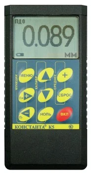 Э/магн. Толщиномер покрытий "Константа К5" с двумя датчиками